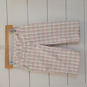 GORDON COOPER GOLF size 2 pink green and white long golf shorts